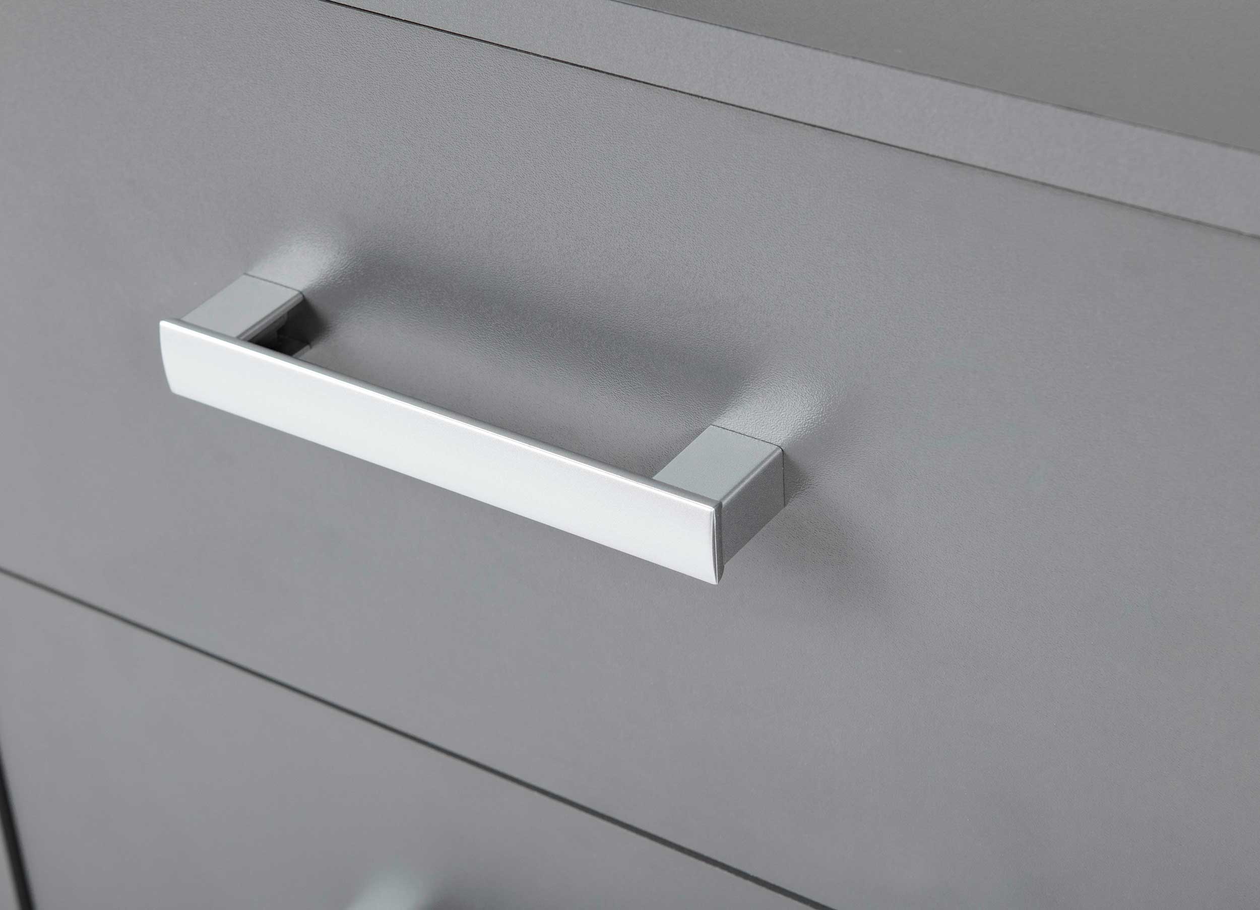 Commode Eden 122cm 6 tiroirs - gris graphite - Image 2