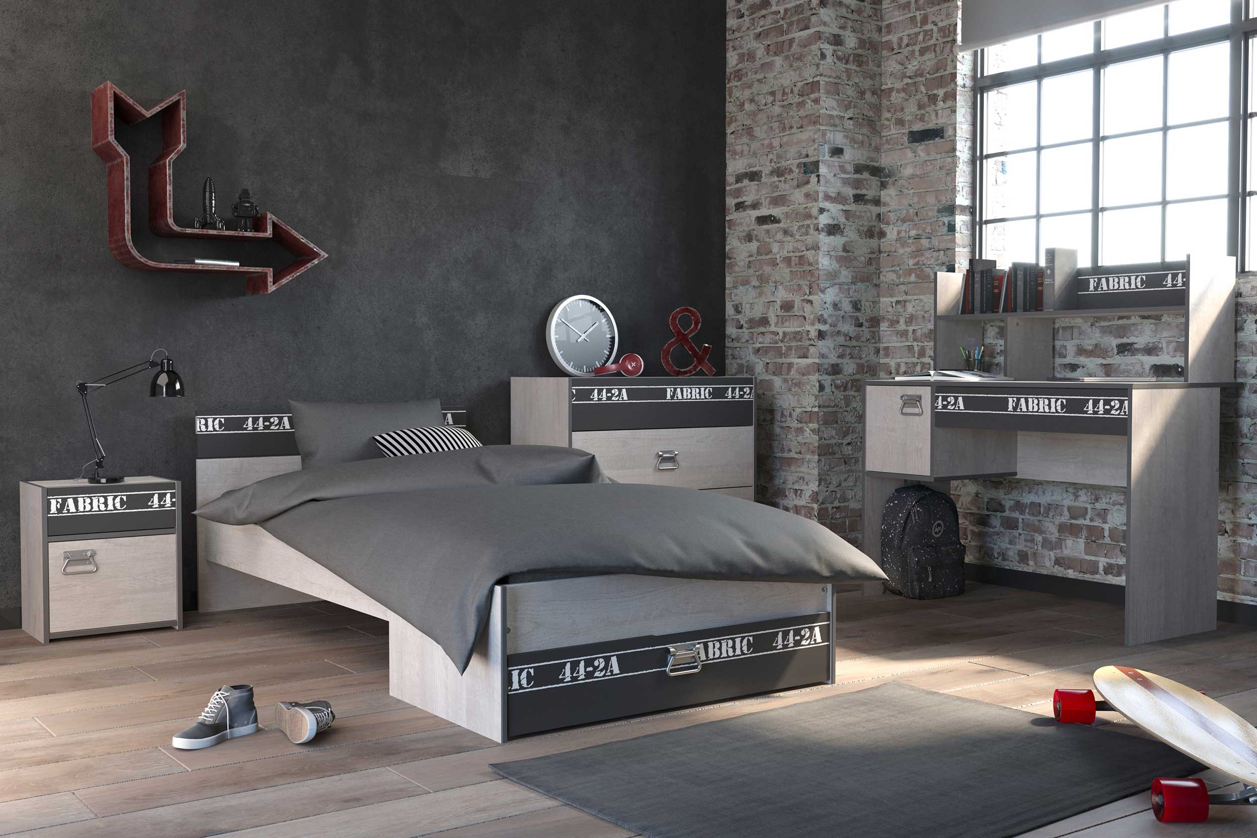 Commode Fabien - gris - Image 8