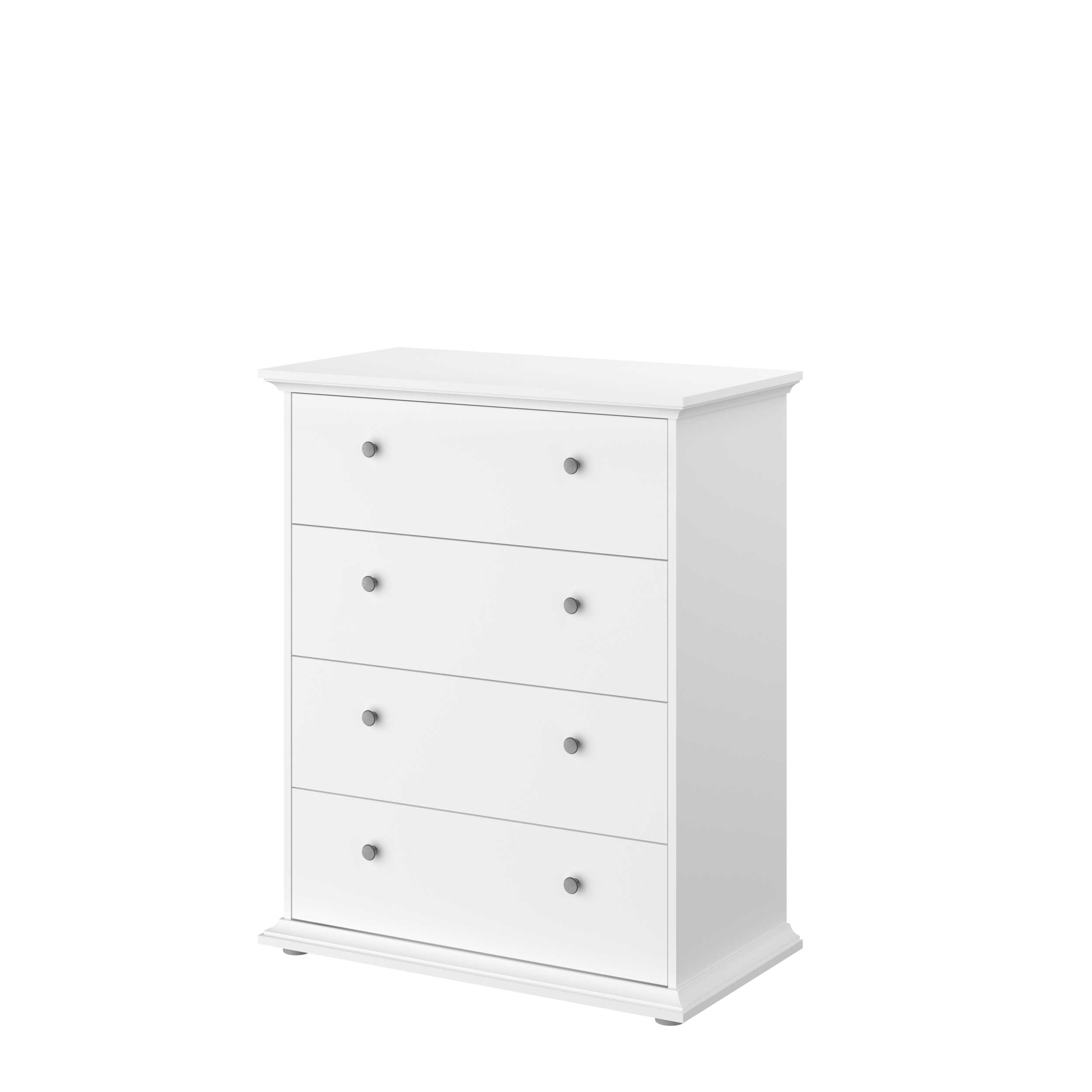 Commode Morgane 4 tiroirs - blanc - Image 10