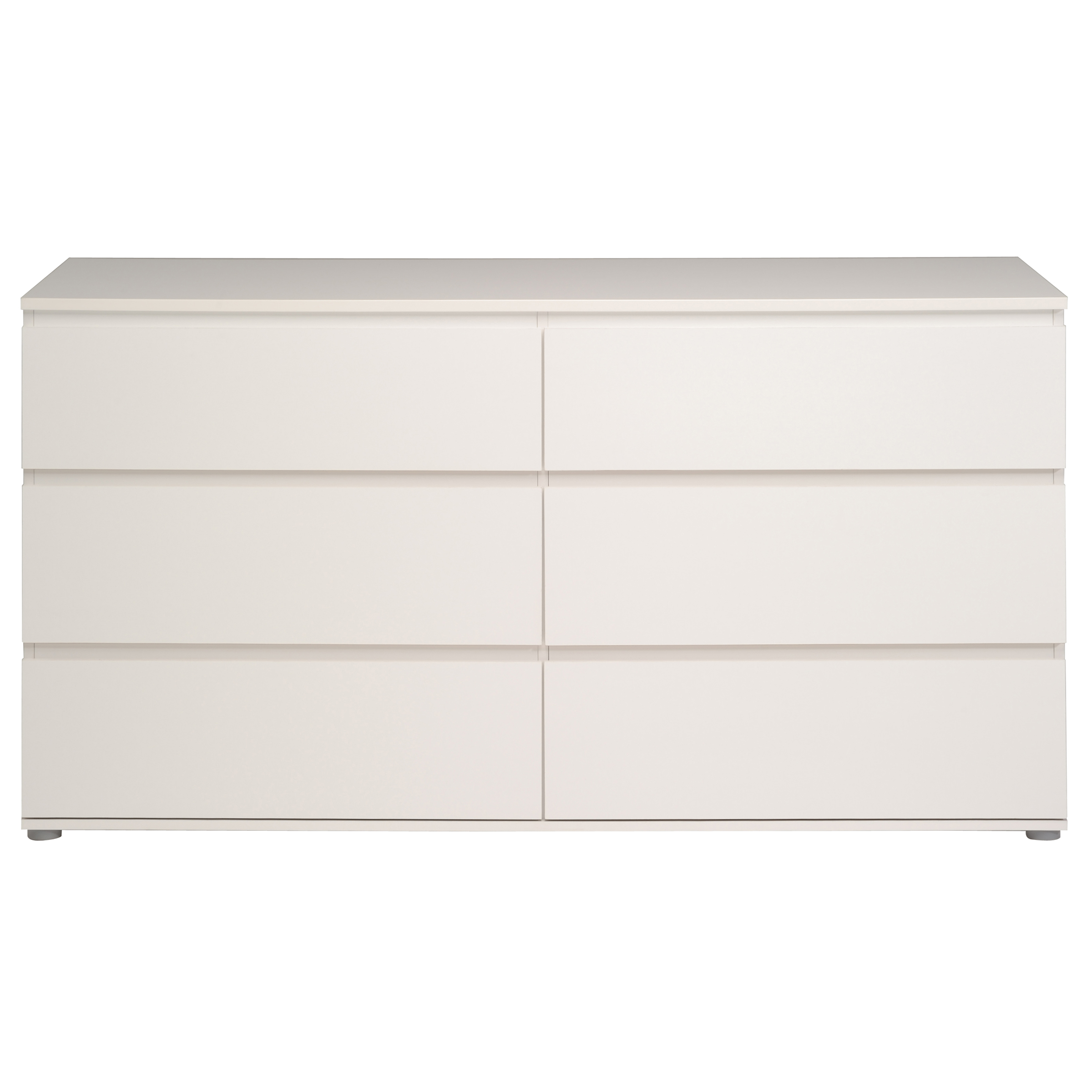 Commode Nux 6 tiroirs - blanc - Image 2
