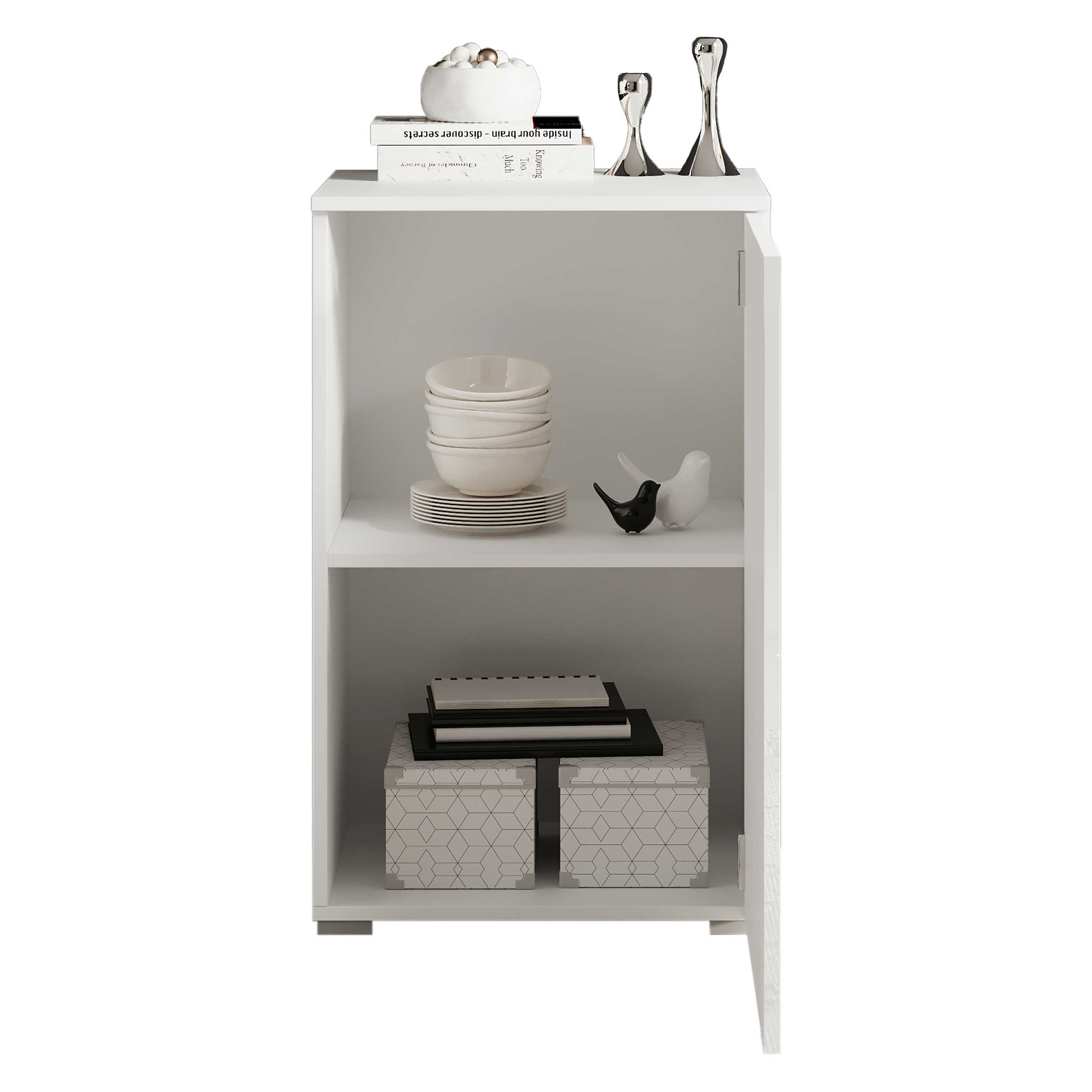 Commode Peso 1 porte - blanc - Image 2