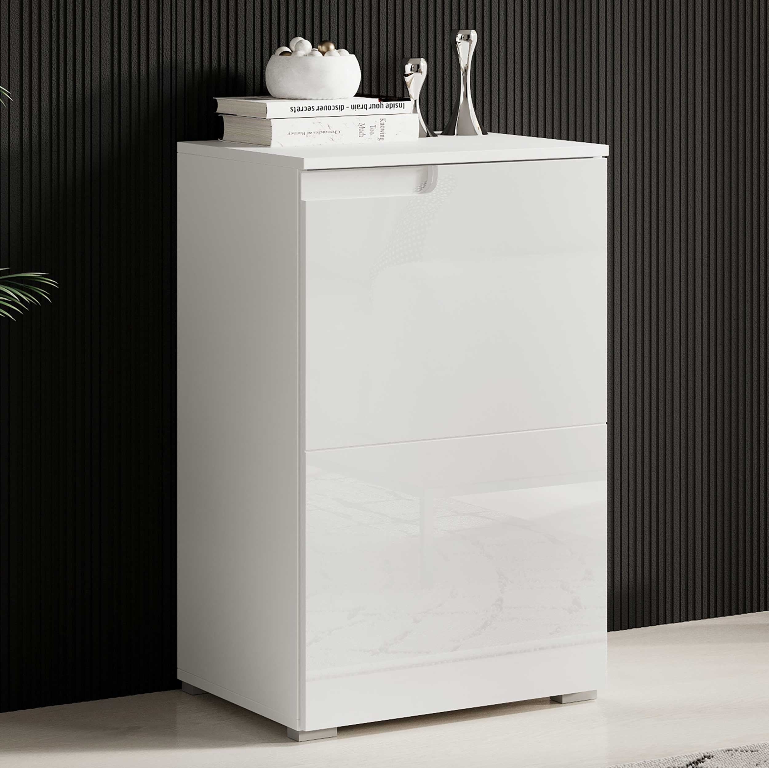 Commode Peso 1 porte - blanc