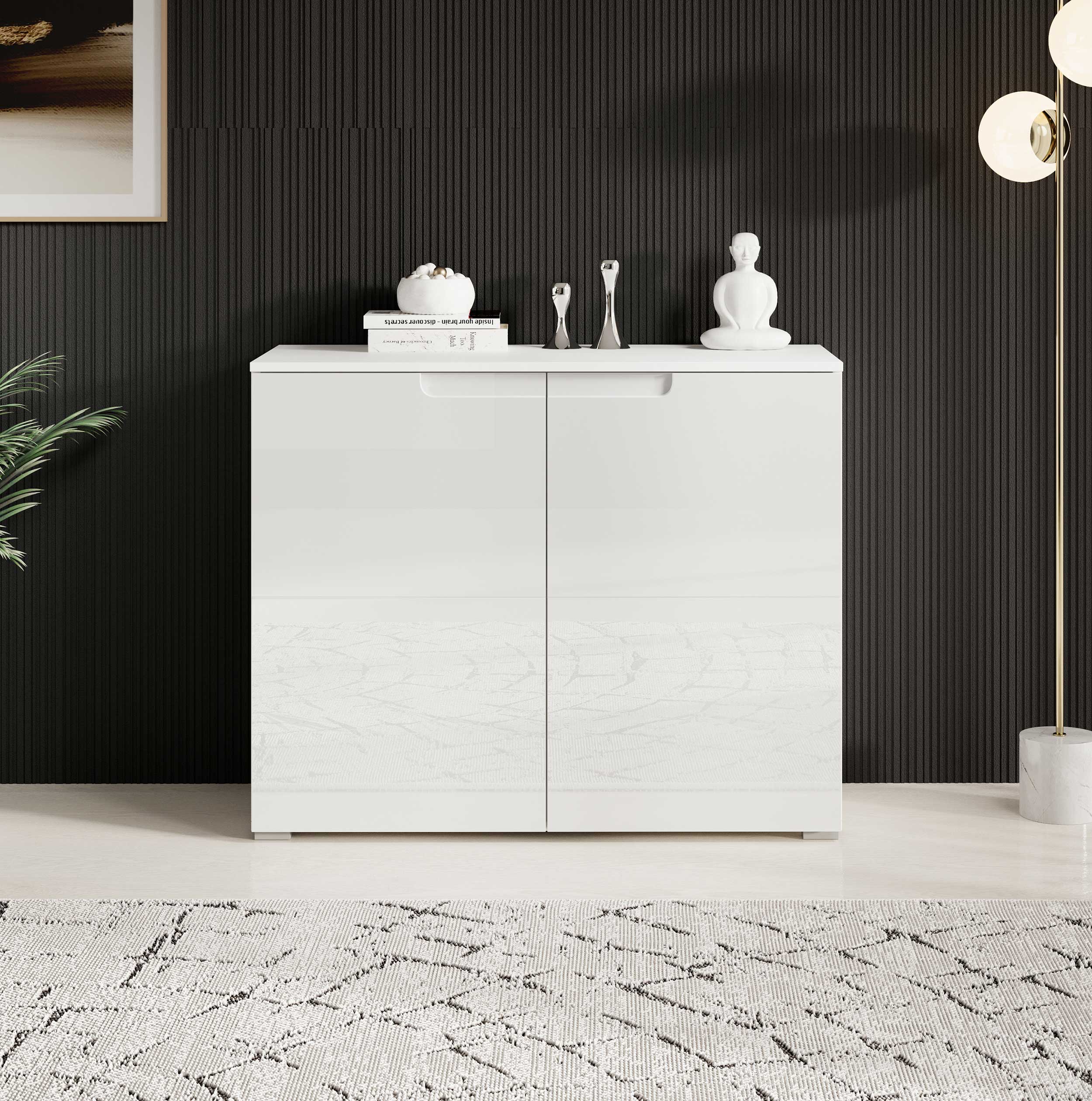 Commode Peso 2 portes - blanc - Image 6