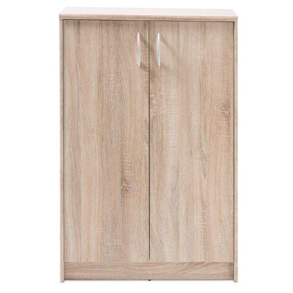 Commode Ultima 74x35x112cm avec 2 portes - sonoma chêne