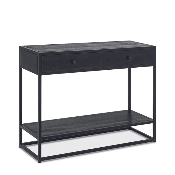 Console Alessandra-bois de mango noir - Image 7