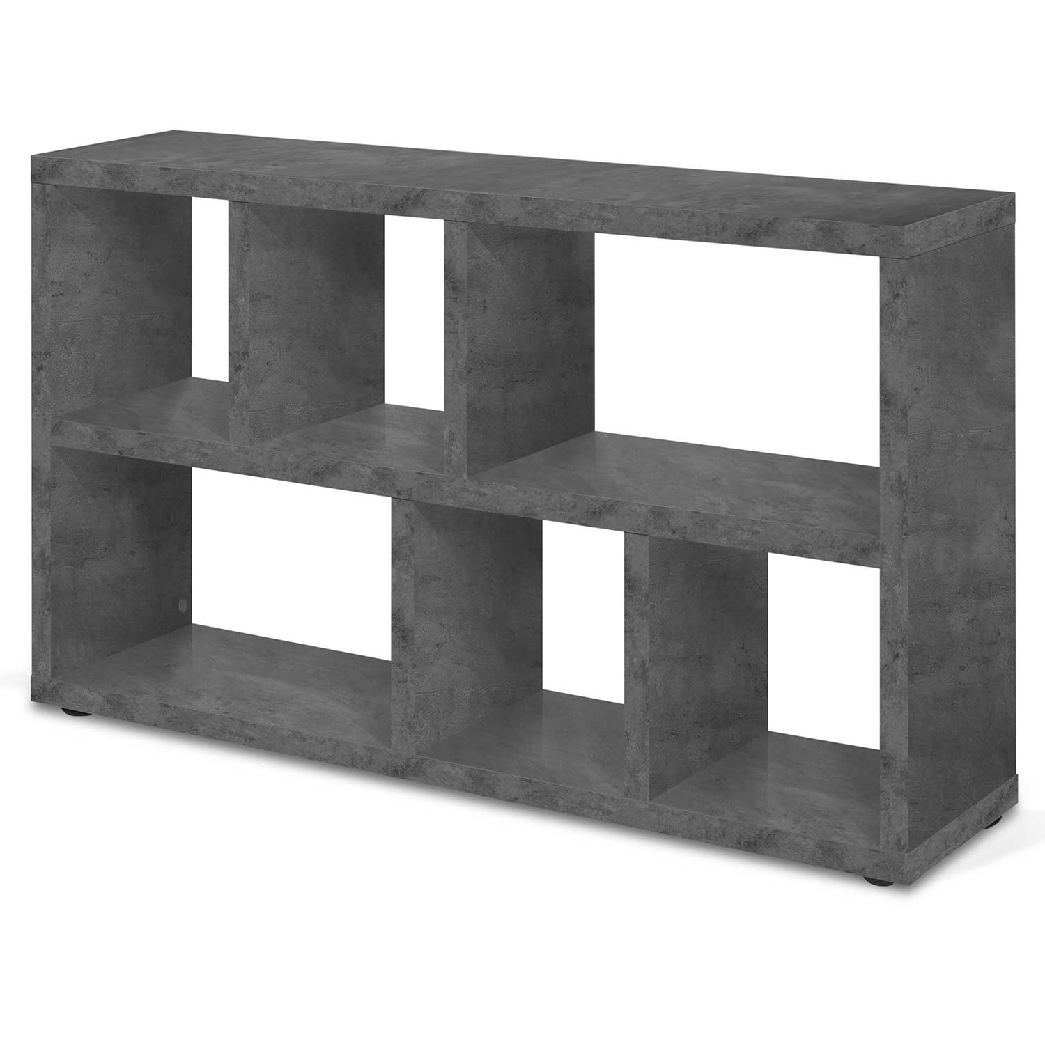 Console Berkeley 6 compartiments - béton - Image 3