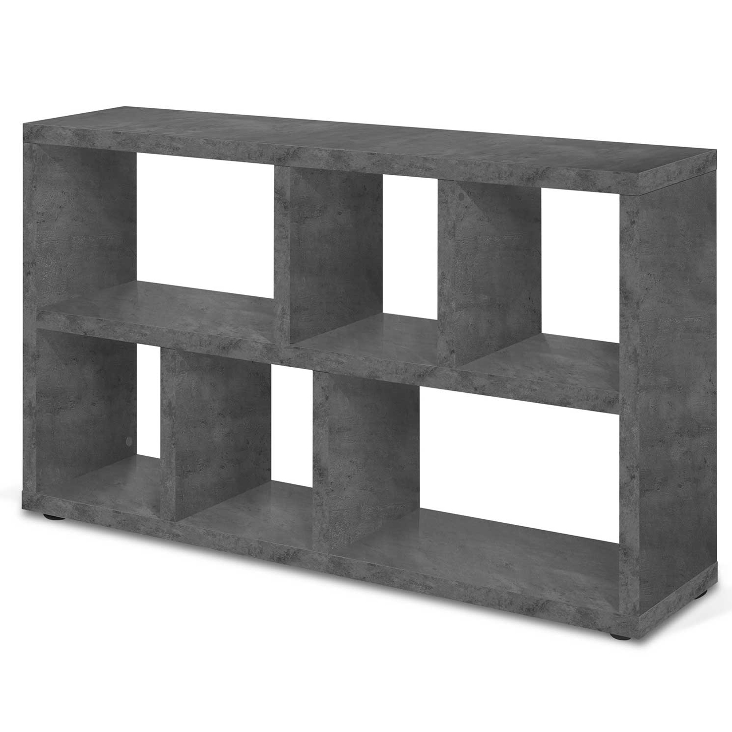 Console Berkeley 6 compartiments - béton - Image 5