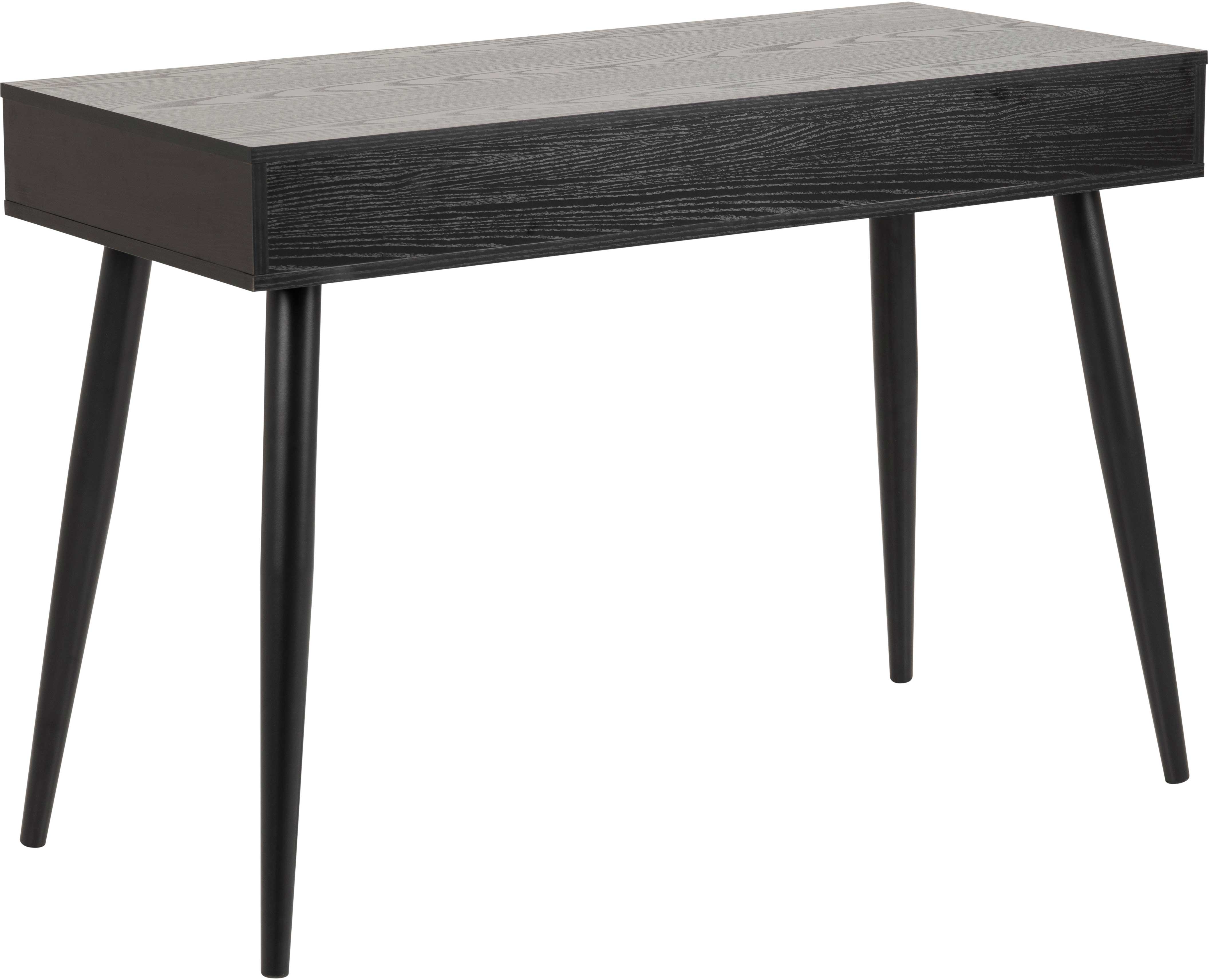 Console/bureau Jupiter 110 cm 3 tiroirs - noir - Image 5