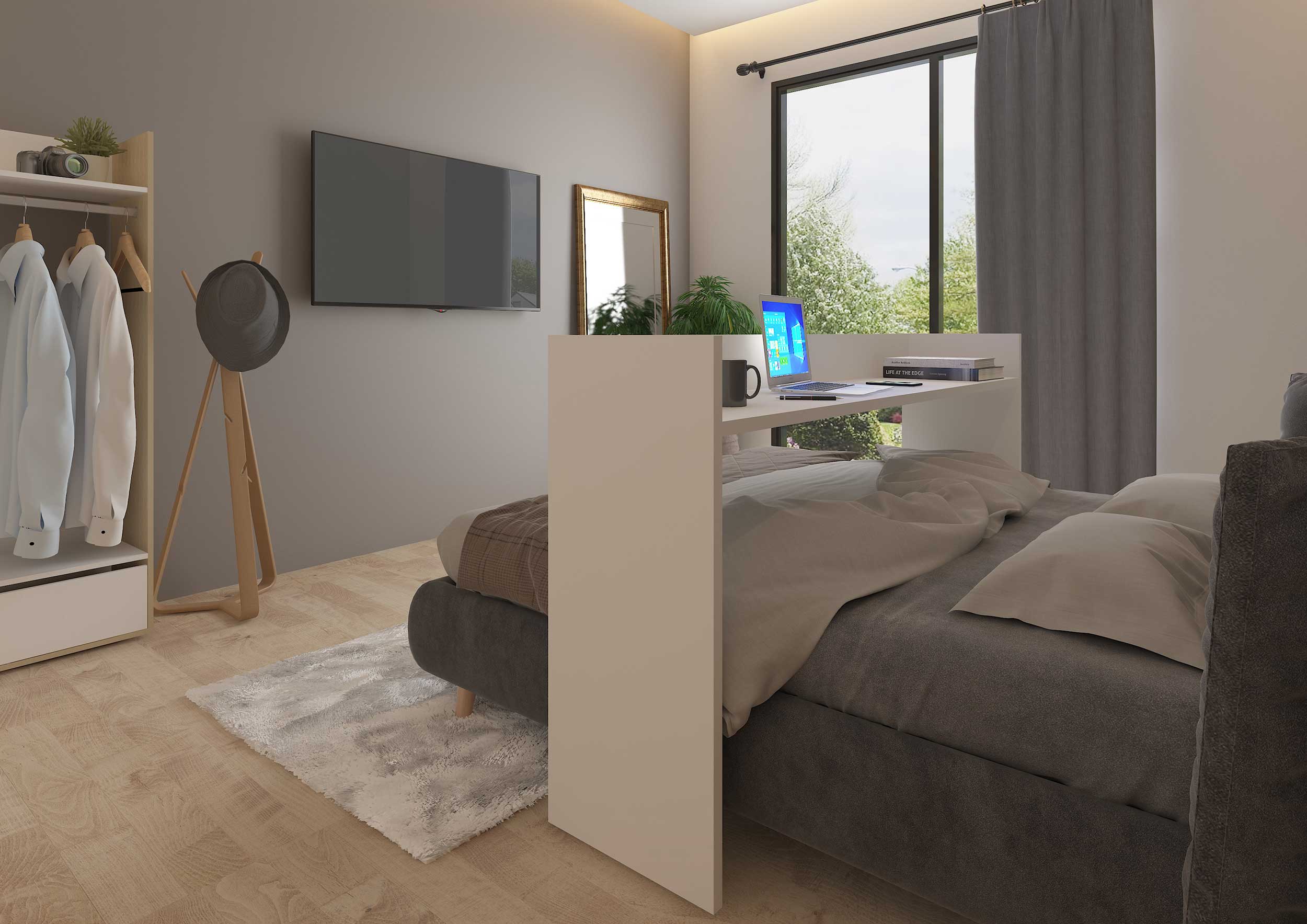 Console Navas 175cm - blanc - Image 5