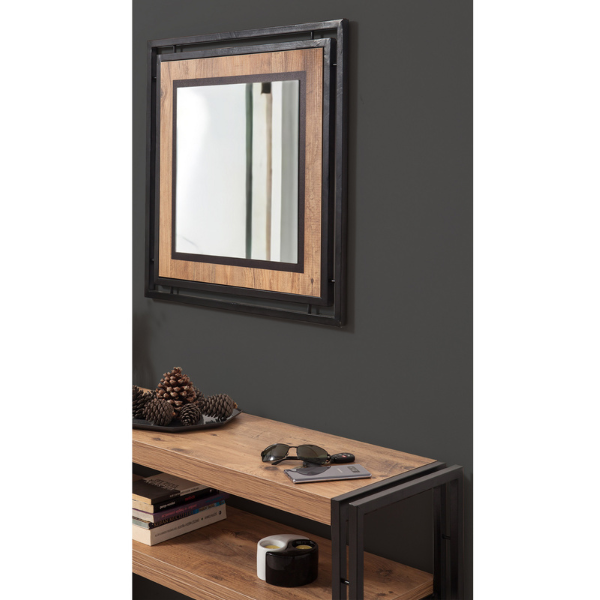 Cosmo Buffet | 100 % MÉLAMINE | Pin Atlantique, Noir - Image 5