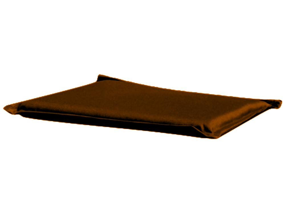 Coussin de siège pour chaise pliable - brun