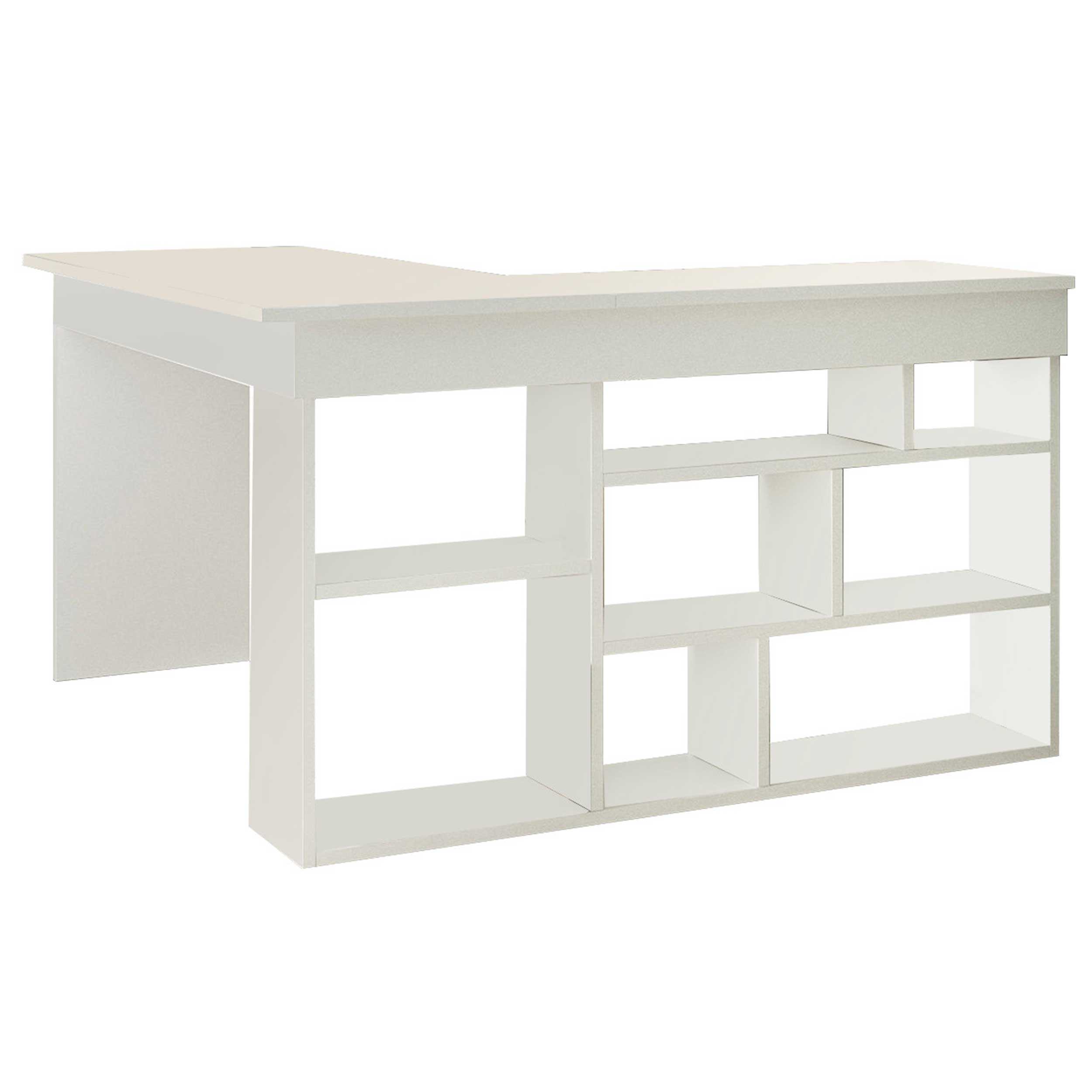CT5 Bureau d'étude | 100 % MÉLAMINE | Blanc - Image 9