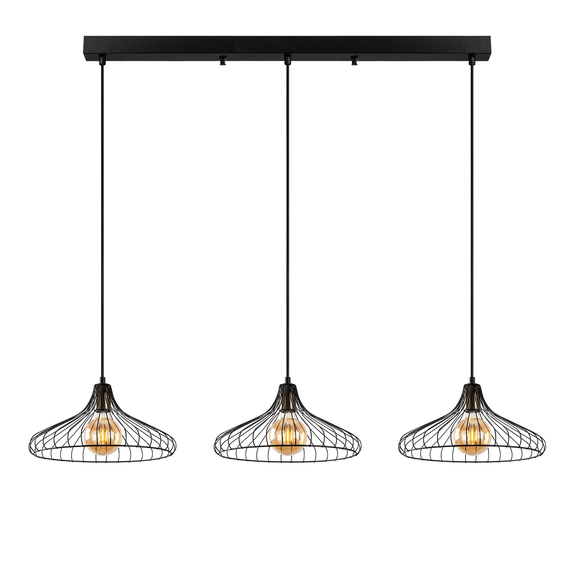 Depay Lustre | Hauteur réglable | Noir, style antique - Image 3