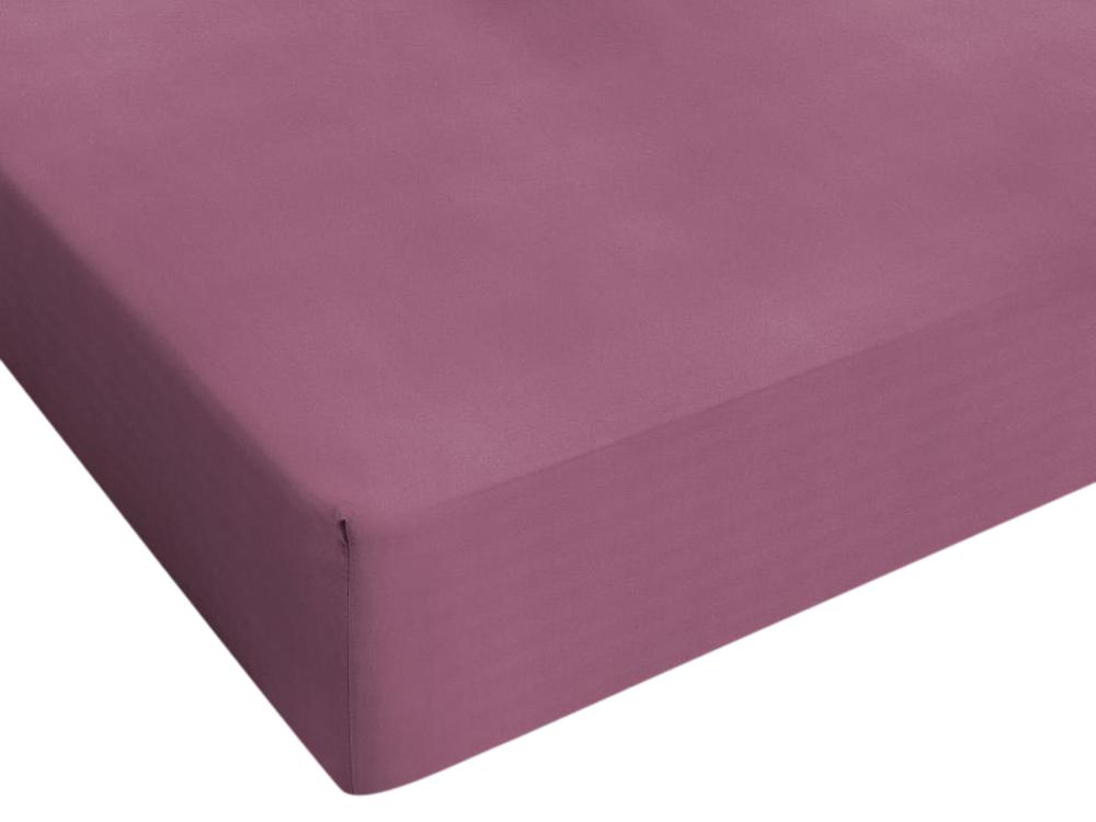 Drap-housse Jersey rose 80/90/100x200cm