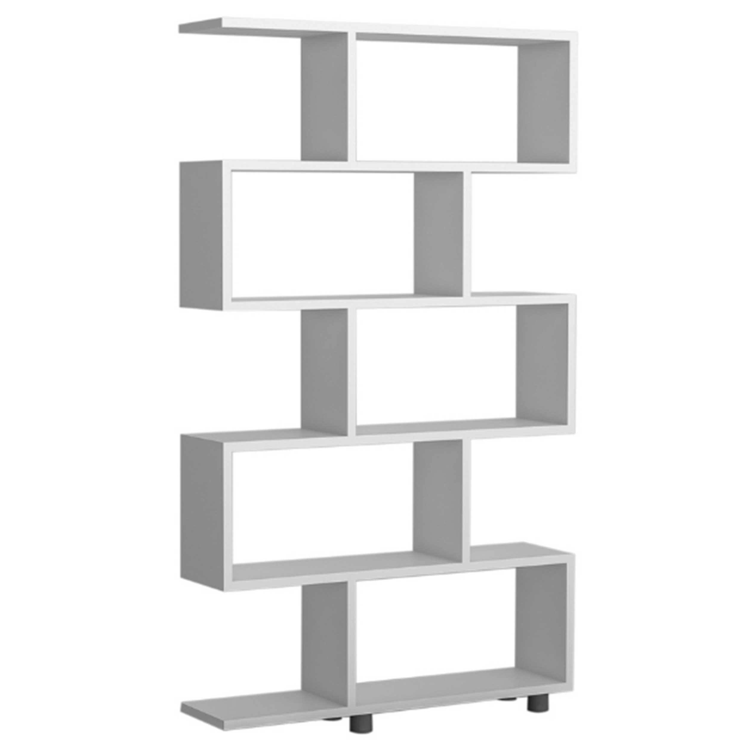 Elif Bibliothèque | 100 % MÉLAMINE | Blanc - Image 3