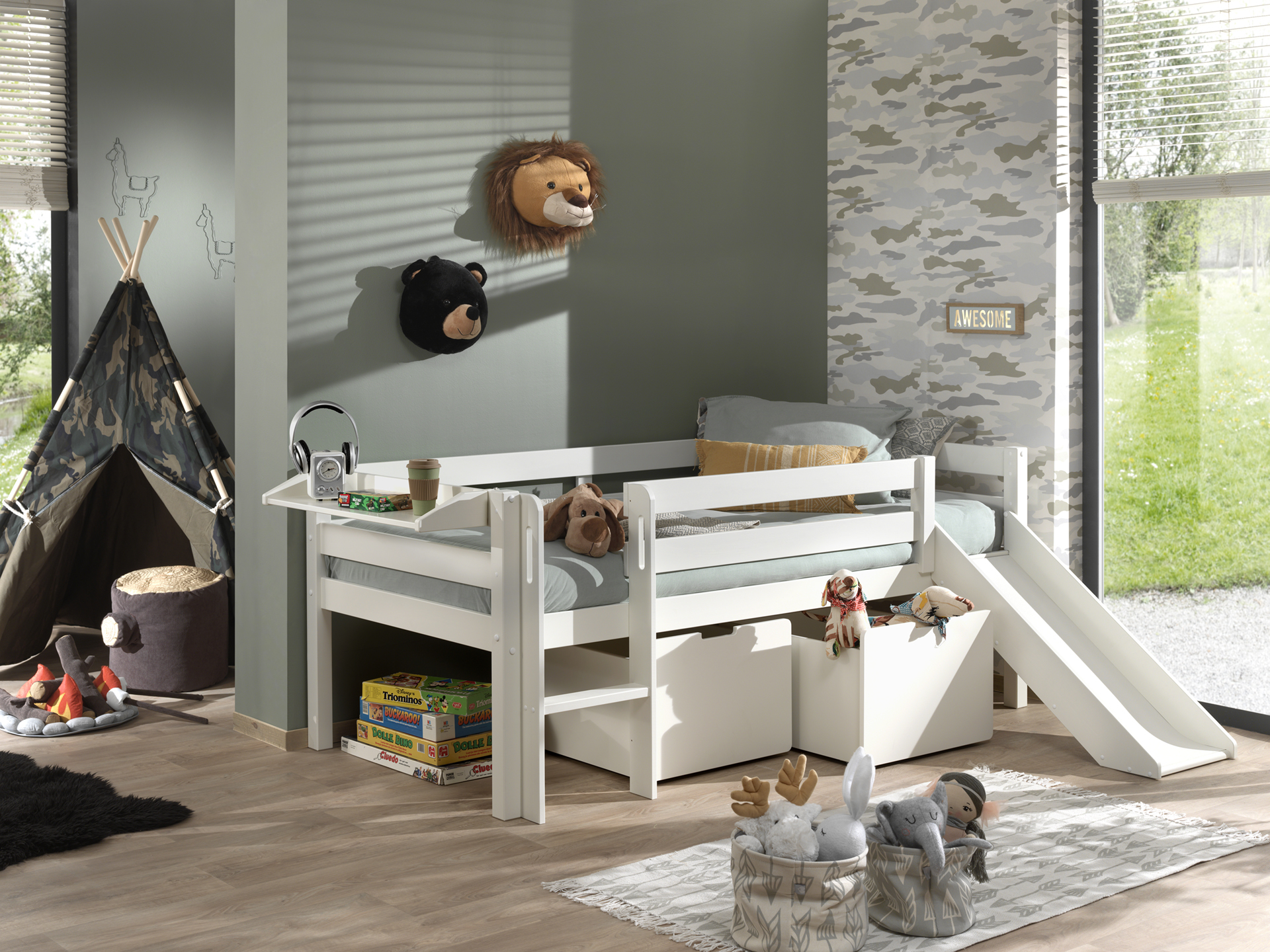 Ensemble de 2 tiroirs Pip - blanc - Image 3