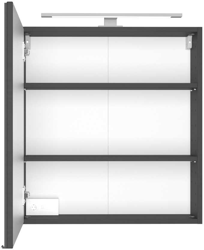 Ensemble salle de bains Dasa 5 gauche - graphite/gris mat - Image 5