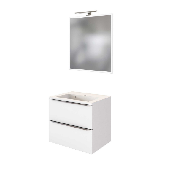 Ensemble salle de bains Hansen 4 - blanc - Image 2