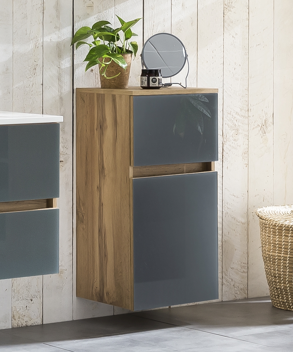 Ensemble salle de bains Helina 4 5 pièces - chêne/gris - Image 10