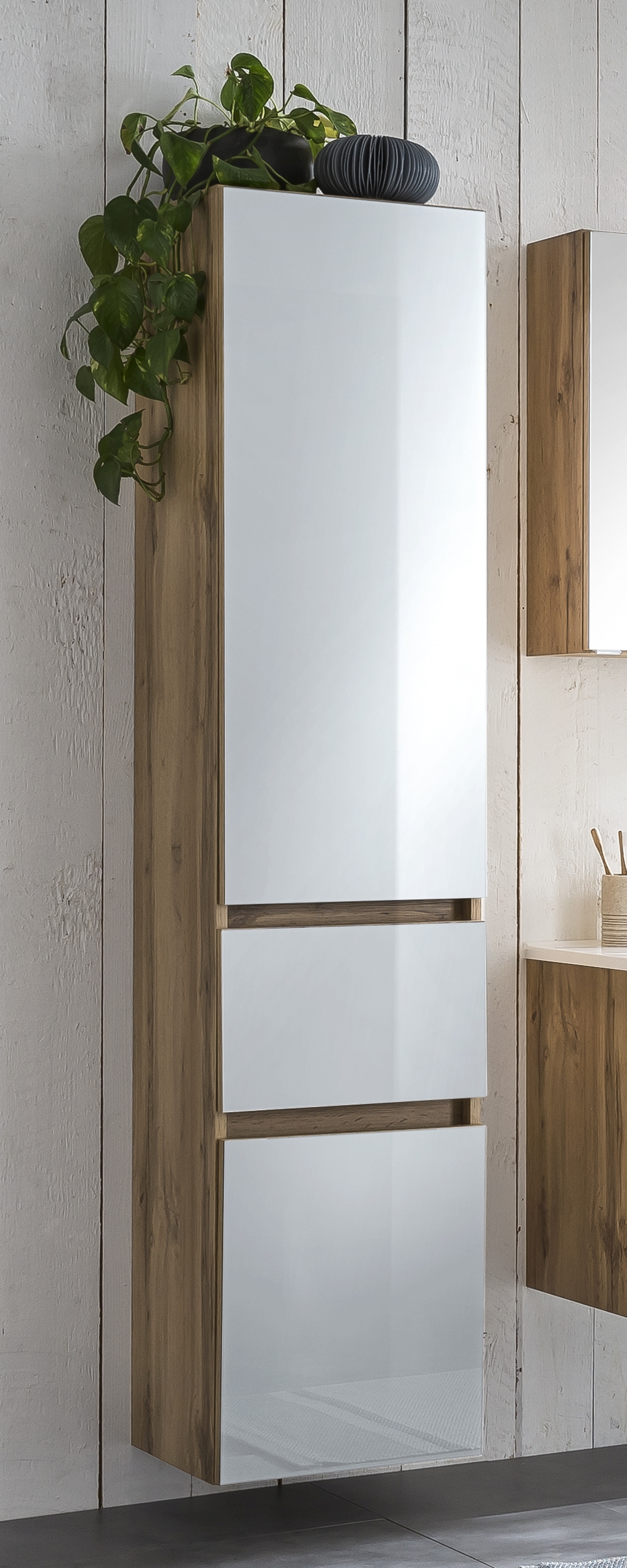 Ensemble salle de bains Helina 5 5 pièces - chêne/blanc - Image 11