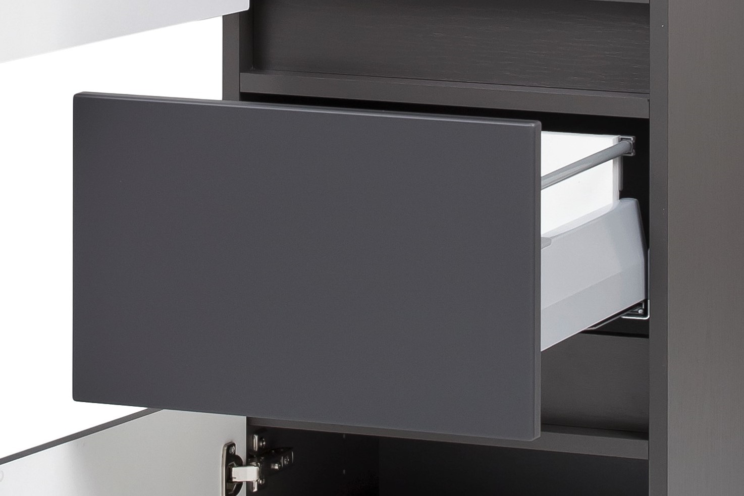 Ensemble salle de bains Kornel 10 à 4 pièces avec vasque grise - gris graphite - Image 8