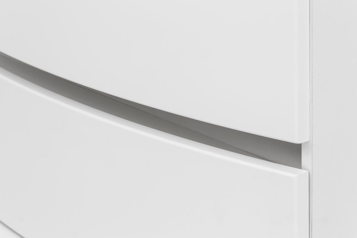 Ensemble salle de bains Kornel 9 à 4 pièces avec vasque blanche - blanc - Image 3