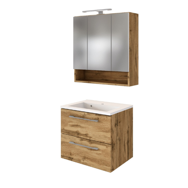 Ensemble salle de bains Sefa 3 - chêne wotan - Image 4