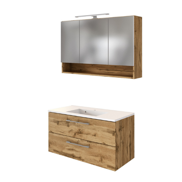 Ensemble salle de bains Sefa 4 - chêne wotan - Image 4