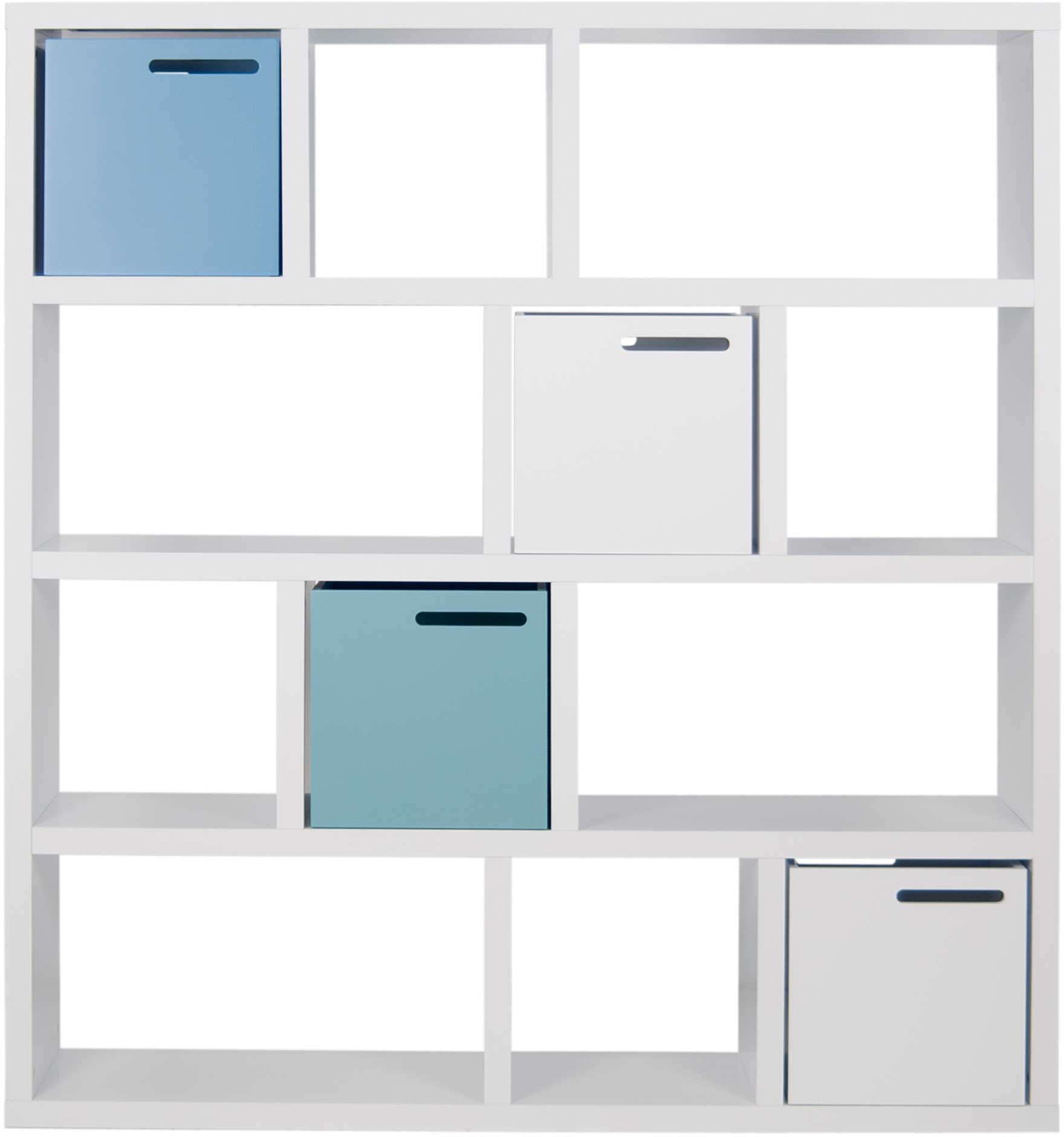 Etagère Berkeley 150 cm 4 niveaux - blanc - Image 5