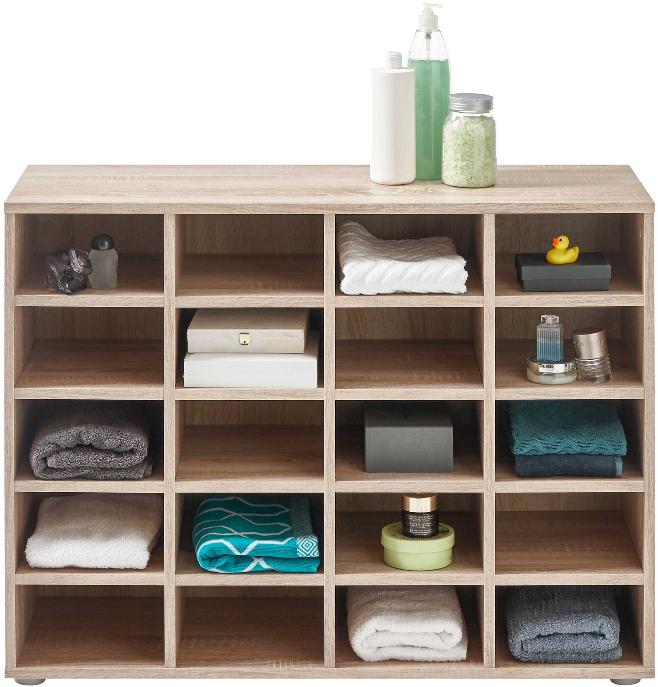 Étagère de rangement Zapa 20 compartiments - chêne - Image 3