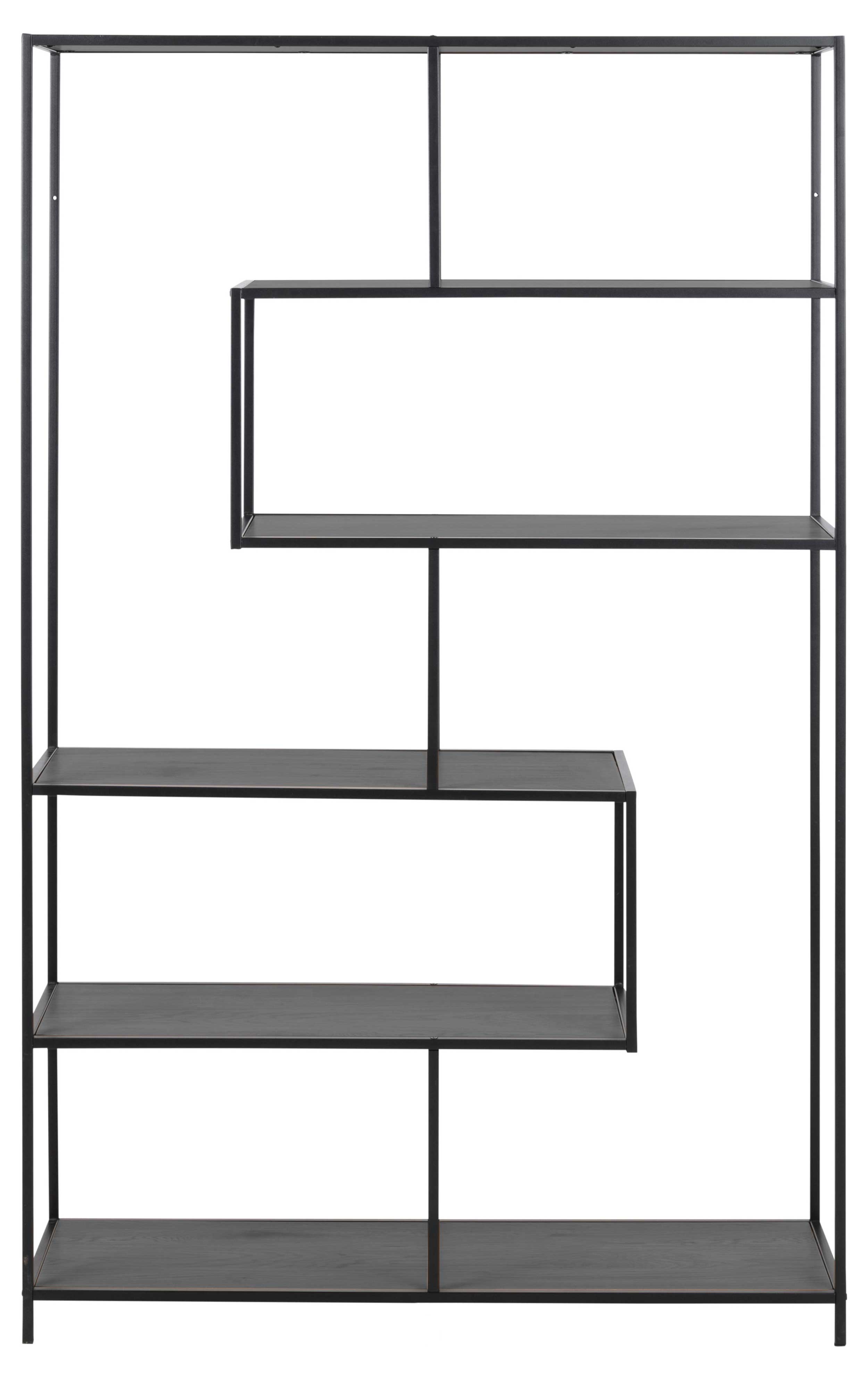 Etagère Dover 114 cm 4 tablettes - noir - Image 5