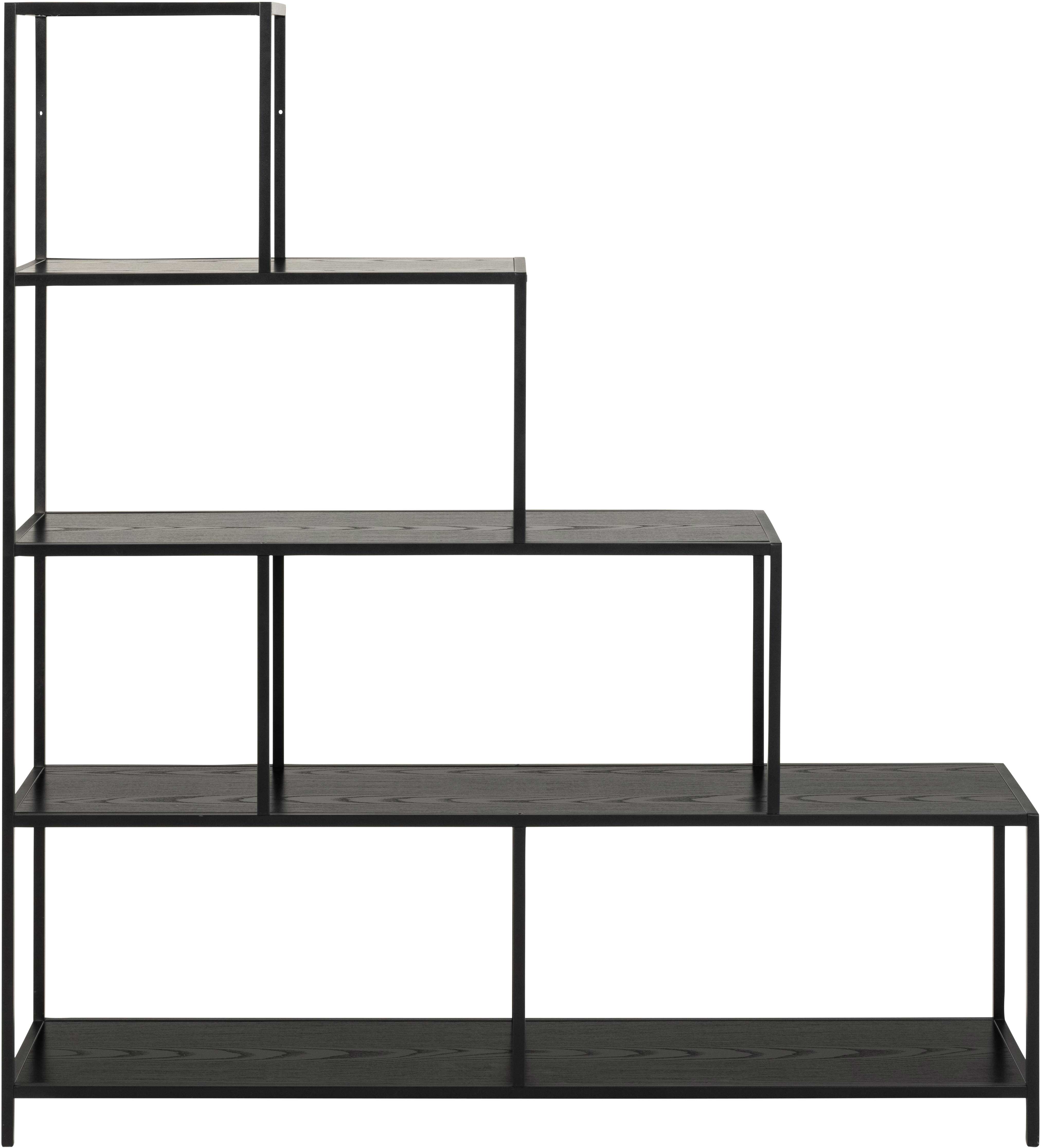 Etagère Dover 135cm 4 tablettes - noir - Image 8