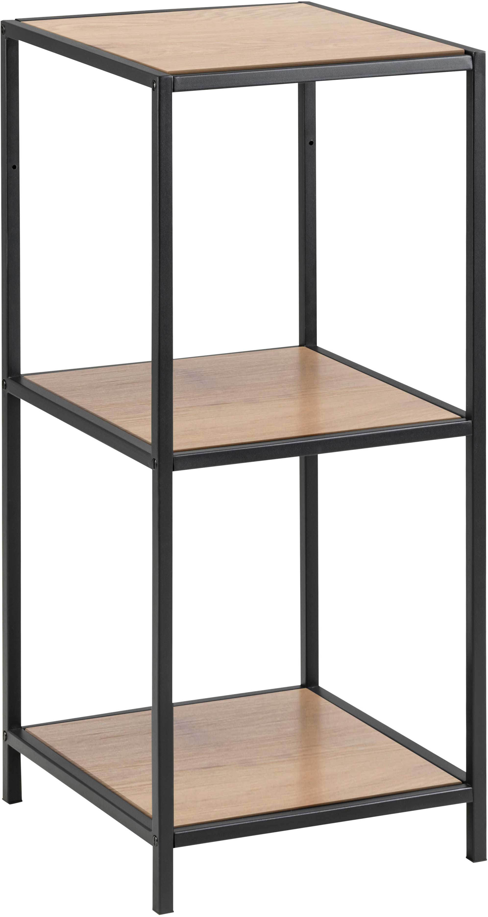 Étagère Dover 37cm, 2 étagères - noir/chêne - Image 7