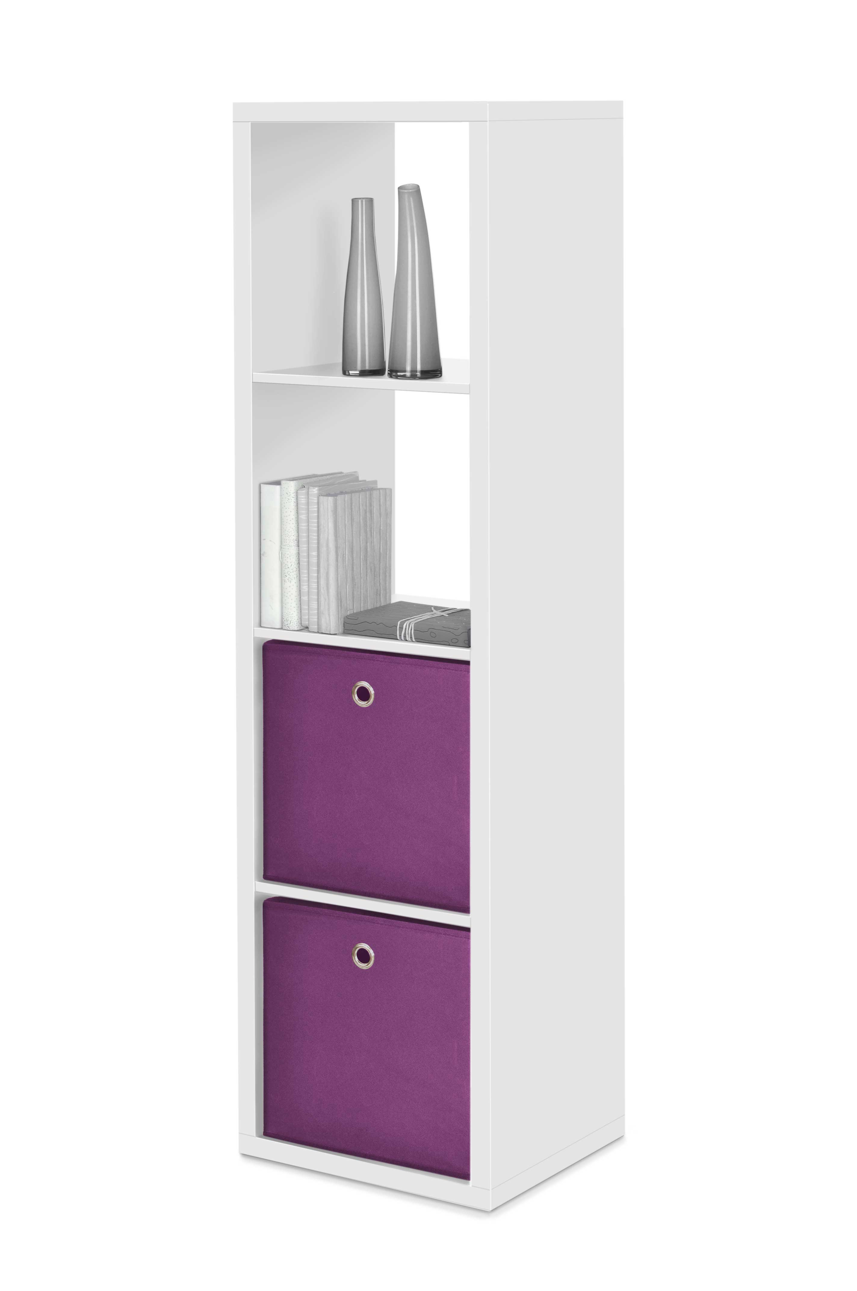 Etagère Max 4 niches - blanc - Image 4