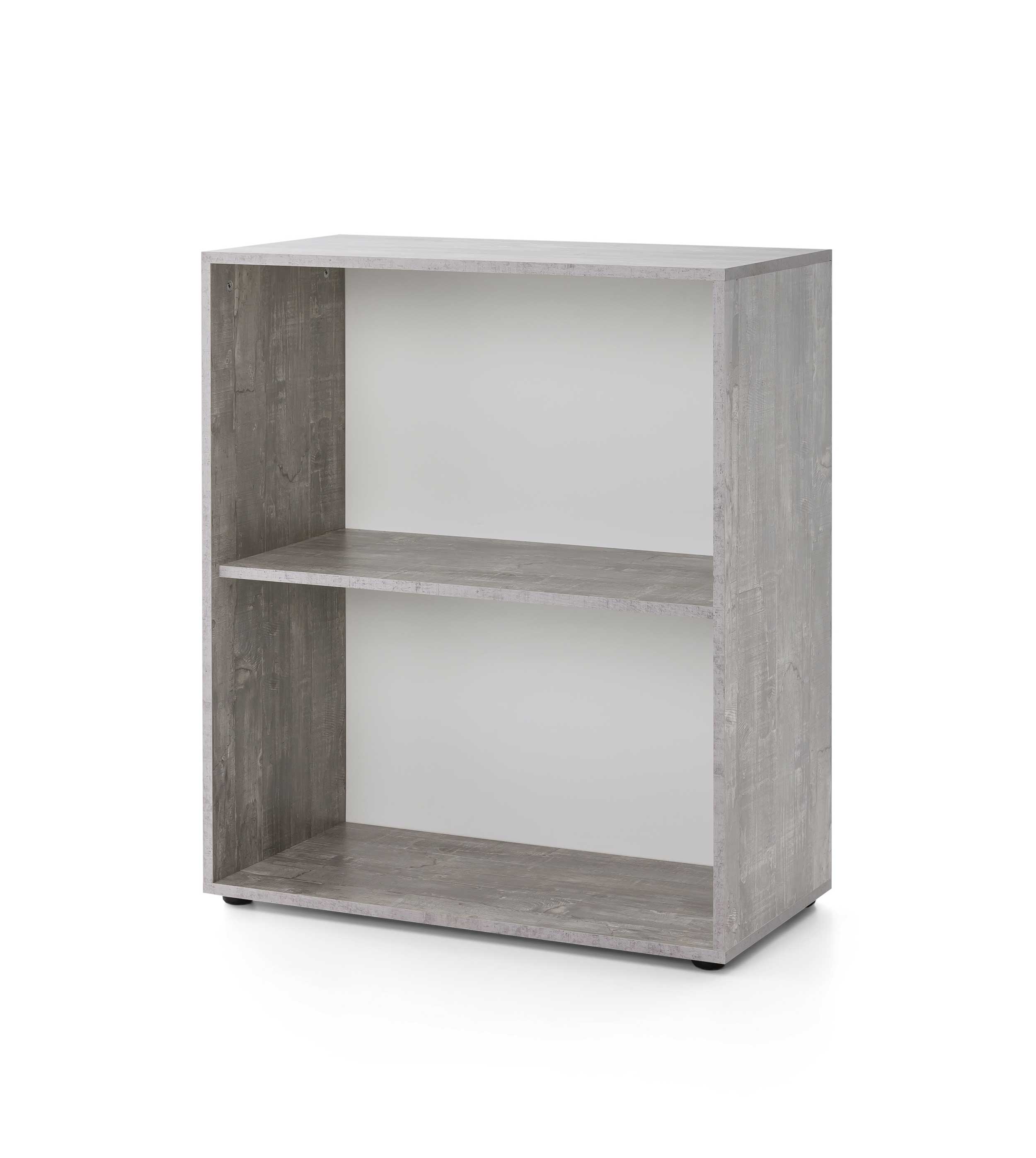 Etagère Maxi-office large - béton/blanc