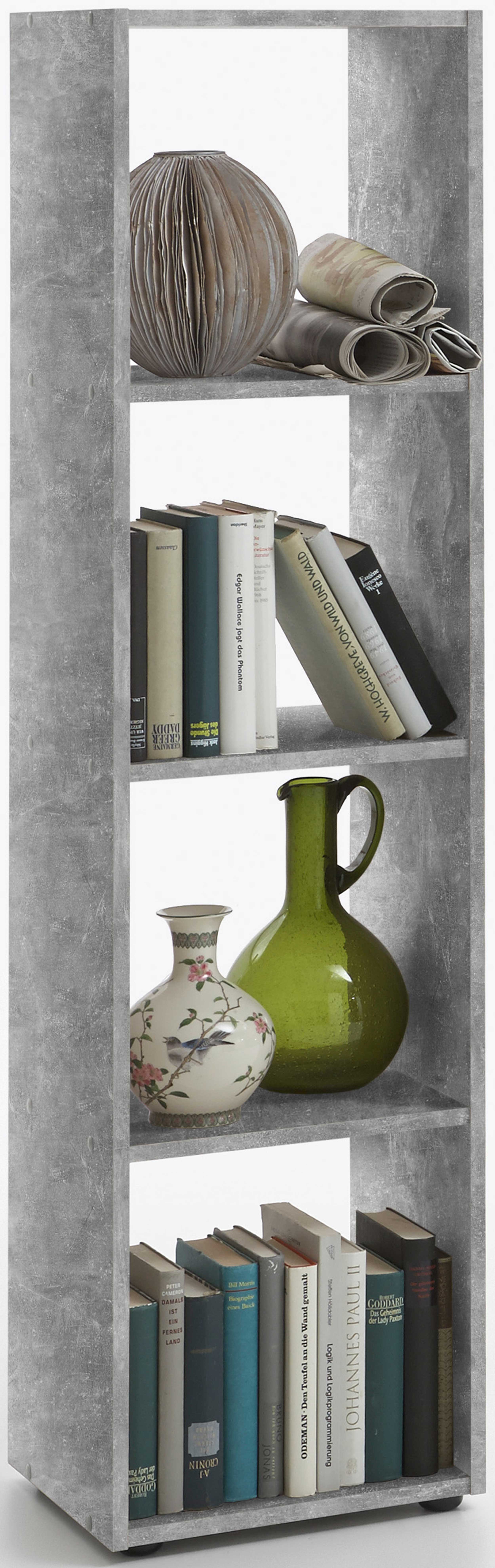 Étagère Méga 4 niches - béton