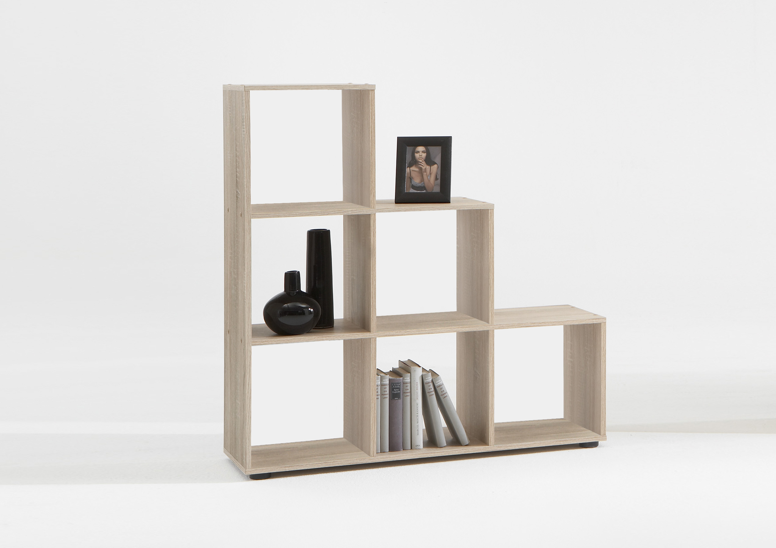 Étagère Méga 6 niches - chêne brun - Image 5