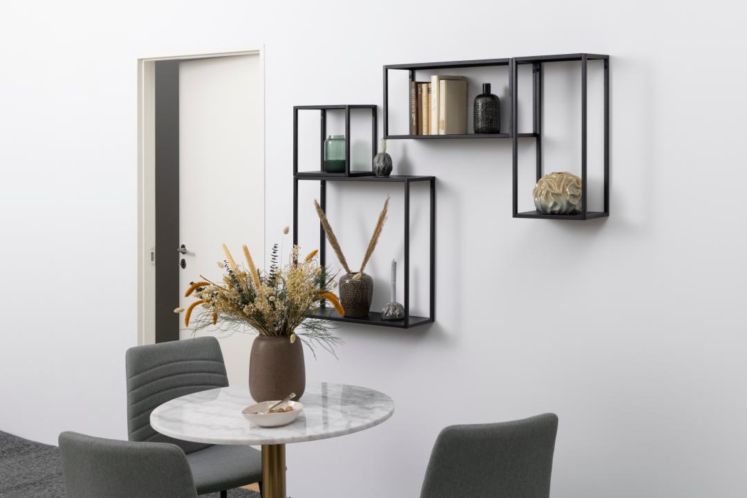 Étagère murale Gideon 60cm - noir - Image 5