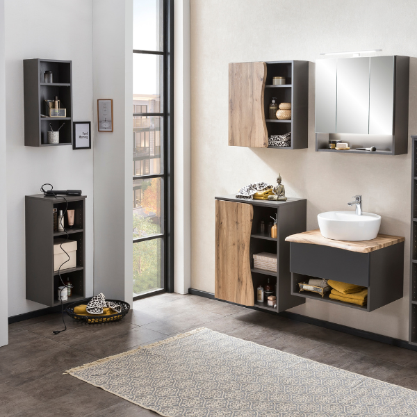 Etagère murale Karan 30cm - anthracite - Image 3