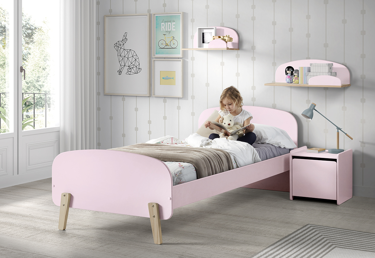 Etagère murale Kiddy 65 cm - rose - Image 3