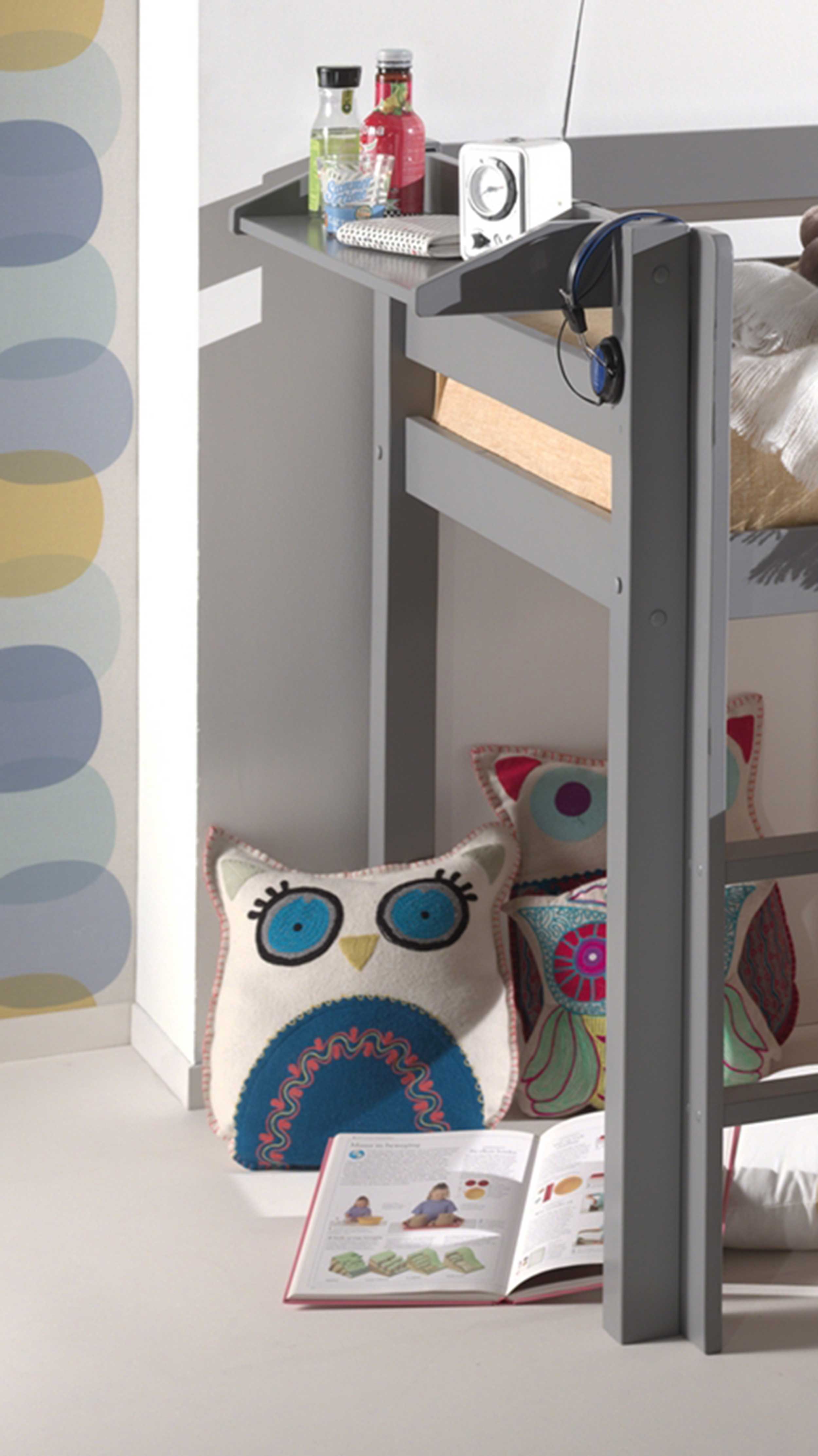 Etagère pour lits mi-hauteur - gris - Image 2