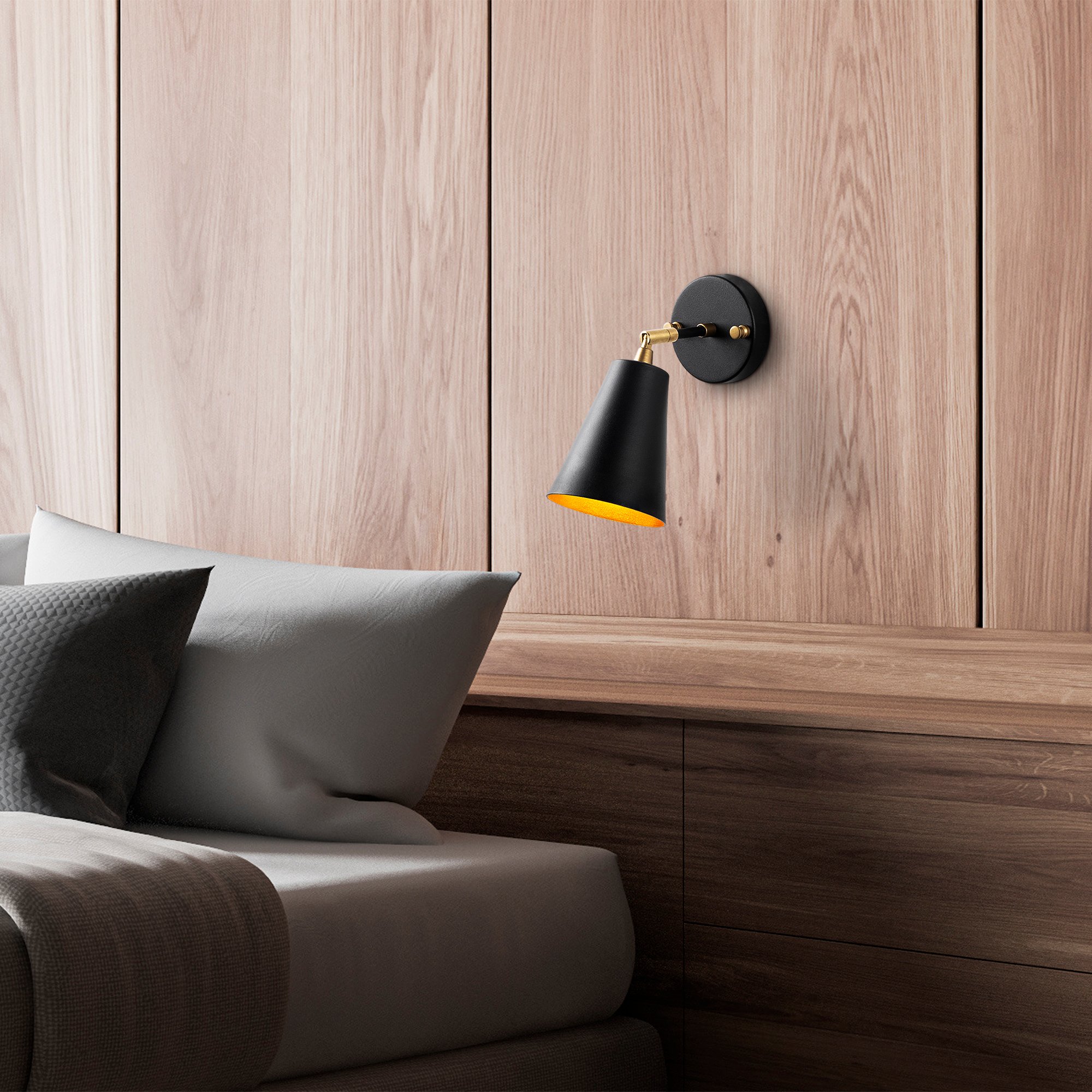 Evander Applique | CORPS EN MÉTAL | Noir, Or - Image 7