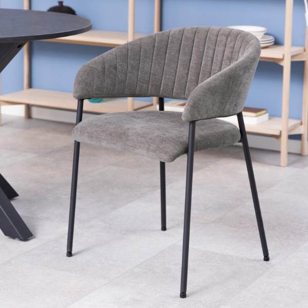 Fauteuil Ann - gris clair