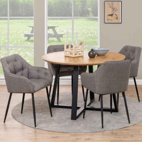 Fauteuil Brooke - gris clair - Image 2