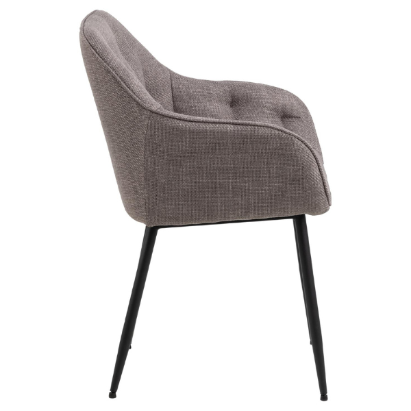 Fauteuil Brooke - gris clair - Image 8