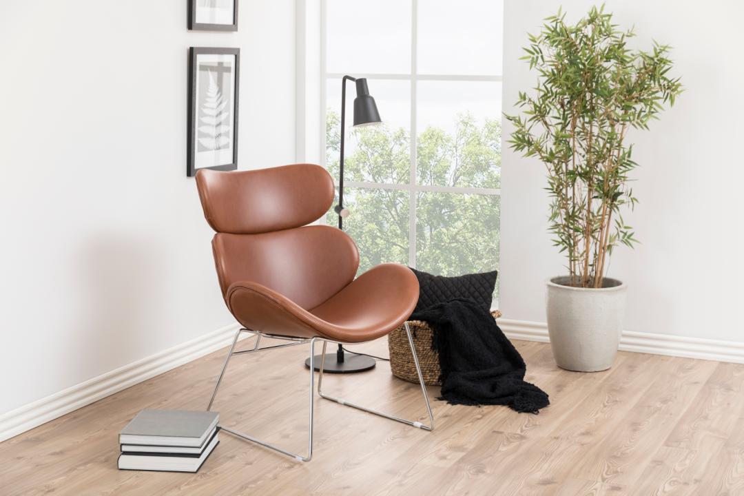 Fauteuil Cazari - marron/gris - Image 2