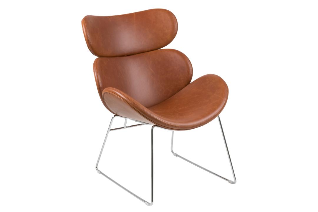 Fauteuil Cazari - marron/gris - Image 4