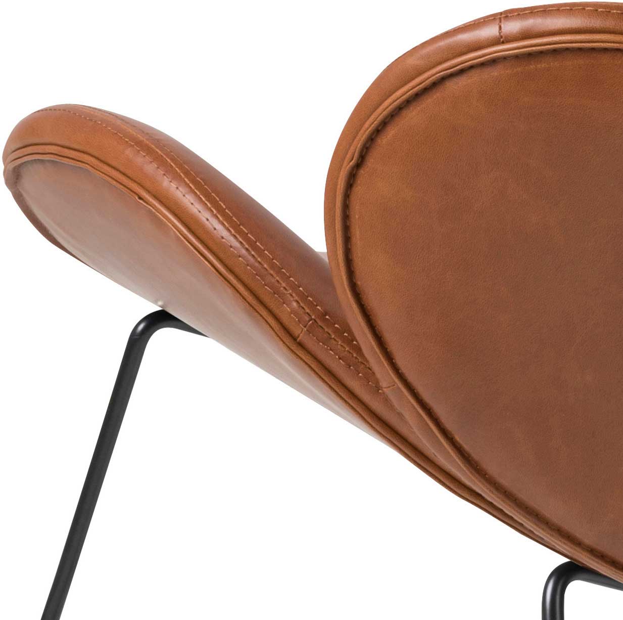 Fauteuil Cazari - marron/noir - Image 4