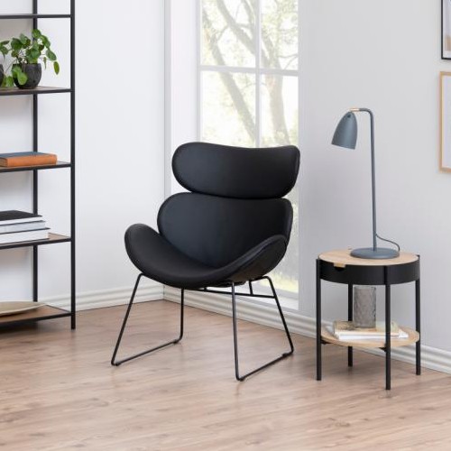 Fauteuil Cazari - noir