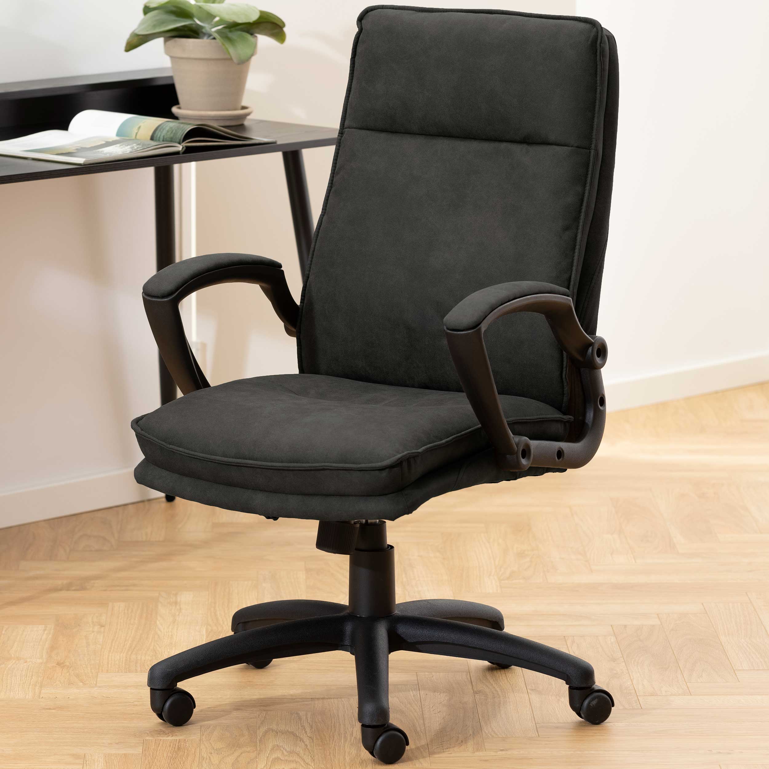 Fauteuil de direction Justin - anthracite